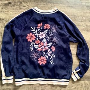 New (with tags) Super cute jersey thin jacket - xs